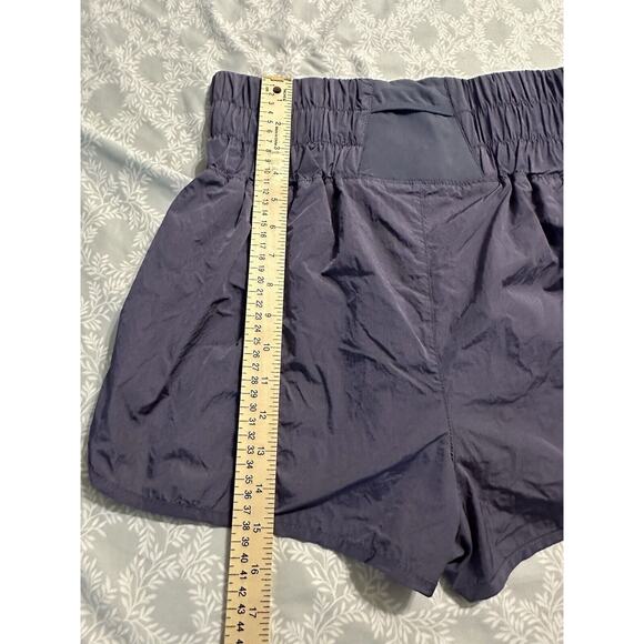Free People FP Movement The Way Home Shorts Purple Athletic Workout Sz Large - Picture 13 of 14